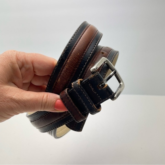 PIERRE Cardin Paris Men’s Size 38 Two Tone Belt - Picture 12 of 14